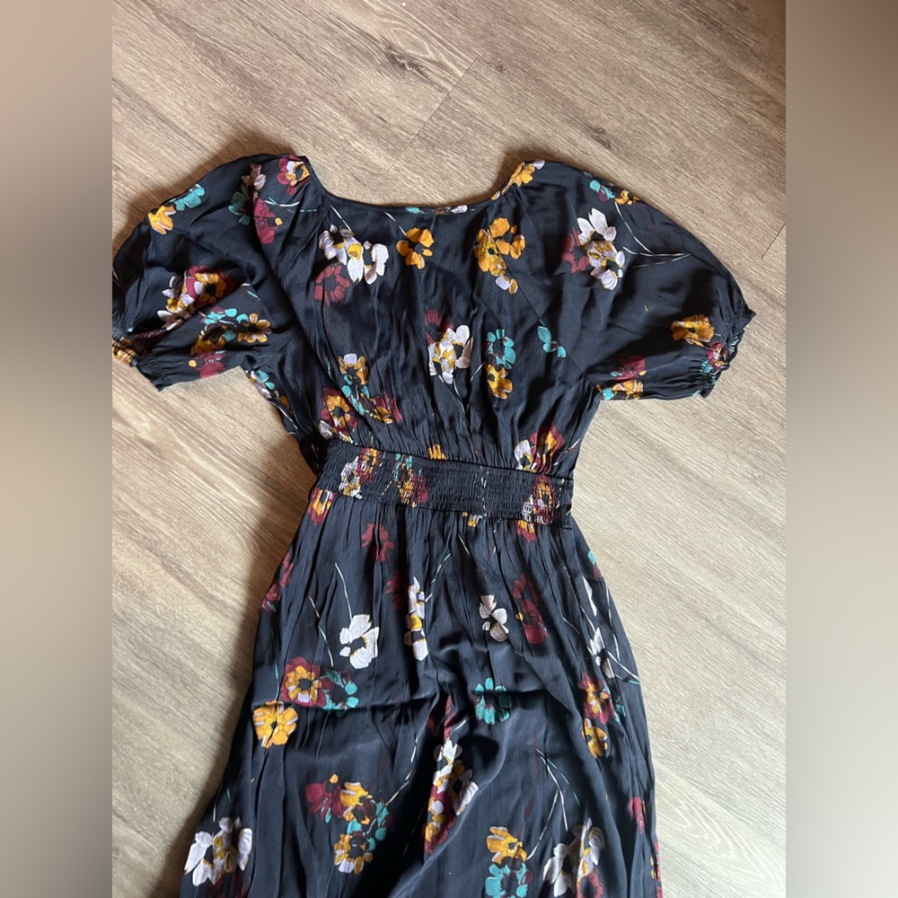Lovestitch Black Floral Maxi Dress - Picture 6 of 6
